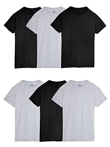 Classic Fit - Black/Grey - 6 Pack