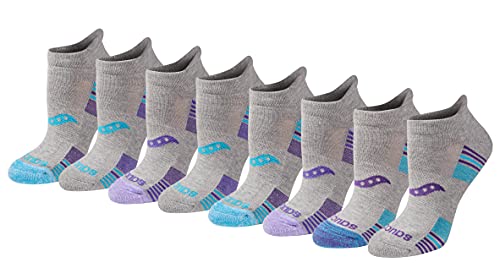 Grey Heather Blue Assorted (8 Pairs)