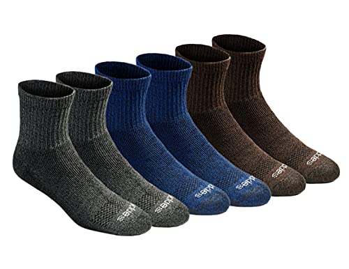 Grey/Blue/Brown (6 Pairs)