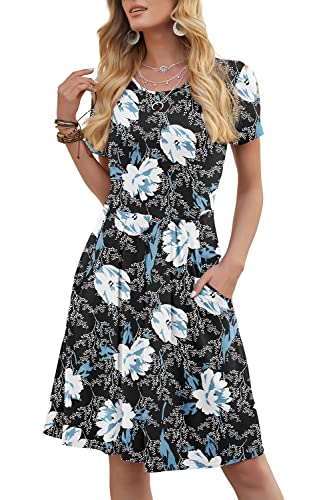 Lily Floral Black