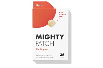 Mighty Patch Original from Hero Cosmetics - Hydrocolloid Acne Pimple Patch for Covering Zits and Blemishes, Spot Stickers for Face and Skin, Vegan-friendly and Not Tested on Animals (36 Count)