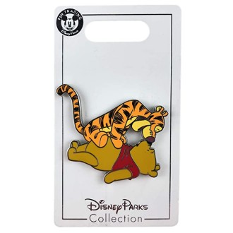 Disney Pin - Winnie the Pooh - Tigger Pouncing on Pooh